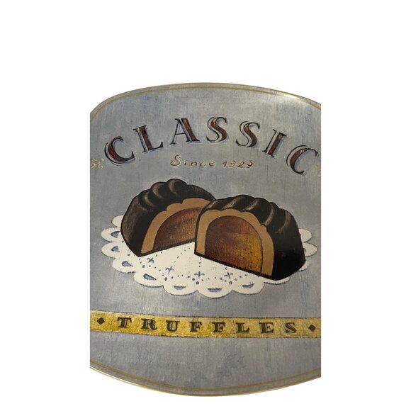 Sakura Classic Truffles Plate 8.5" Square Ceramic Confections Dish Dishwasher Sa - Picture 2 of 5